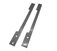 Plaques coulissantes pour ferme portail - argent - DCAC632----EV1-