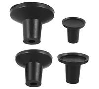 Plaques D’aspiration de Soupape 4pcs en Caoutchouc Noir pour Rodage