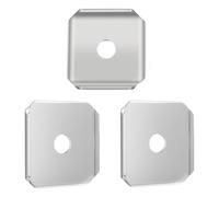 Plaques d'adaptation robustes compatibles XB2 XB3 pour systèmes de coupe multiples de 7,1 cm de largeur en acier inoxydable double couverture adaptateur