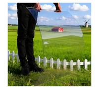 Plaques D'ancrage pour Maisons Individuelles Panneaux D'éclairage Naturel Résistants Aux UV Convient pour Abris de Voiture, Serres, Auvents, Vérandas(0.8x12m/2.62x39.36ft)