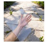 Plaques D'ancrage pour Maisons Individuelles Plaque Murale Transparente de Toiture Il Peut Servir de Couverture Protection, Bâche Anti Poussière(0.8x4m/2.62x13.12ft)