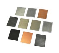Plaques d'anode électrolytique for galvanoplastie - Nickel/Étain/Plomb/Étain/Graphite/Acier inoxydable/Cuivre/Platine - 1 pièce(60 * 70 * 3mm Pure Copper)