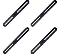 Plaques d'assemblage Équerres Plate Supports de Fixation Droits Plats,4pcs