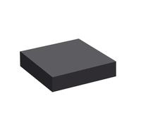 Plaques De Caoutchouc Blocs Amortisseurs 200x200mm Tampons Antichoc Carrés Épaisseur De Banc D'emboutissage 1-40mm For L'industrie Construction Transport Appareils Électroménagers Meubles(200*200*20mm