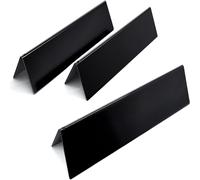 Plaques de chaleur pour gril 3 pièces pour Weber Spirit série 200 - Noir