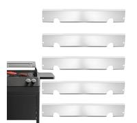 Plaques de chauffage de la calandre de substitution | Transfuges en acier inoxydable | Rideau de chauffage du barbecue portable, de rechange pour les escales de jardin de pique-nique assurent des perf