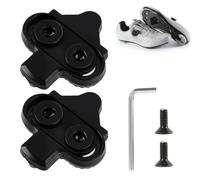 Plaques de chaussures de vélo, compatibles avec Shimano SPD SH51, avec plaques antidérapantes SPD, conviennent pour les chaussures de vélo de montagne, avec ixation à 2 trous