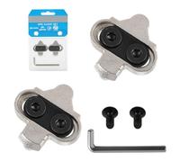 Plaques de chaussures de vélo compatibles avec Shimano SPD SH51 SH56 - Crampons SPD pour pédales SPD à 2 trous - Kit de clips de crampons de vélo VTT