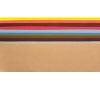 Plaques de cire décorative GLOREX, 10 pièces, 200 x 55-100 mm | Kit de cire pour la décoration personnalisée de bougies et de cartes, référence 6 8616 002