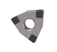 Plaques de coupe réversibles pour tourner, WNMG080408, WNMG080404, nitrure de bore, convient aux accessoires en acier traité thermiquement, outil de coupe en nitrure de borure cubique