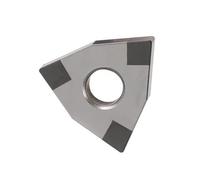 Plaques de coupe réversibles pour tourner, WNMG080408, WNMG080404, nitrure de bore, convient aux accessoires en acier traité thermiquement, outil de coupe en nitrure de borure cubique