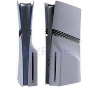 Plaques de couverture Grey Pro Disc Edition avec peau de logo et autocollant du 30e anniversaire pour la nouvelle plaque frontale de panneaux de coque de console PS5 Pro Pro Disc Grey