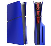 Plaques de Couverture Slim Disc Edition pour Nouvelle Console PS5, Panneaux de boîtier compatibles avec Les Nouveaux Accessoires Minces PlayStation 5, Plaque Frontale de Protection de Rechange (Bleu