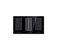 Plaques de cuisson induction - Full House 2.0 - 7000W - hotte aspirante - 90 cm - 271 m³/h