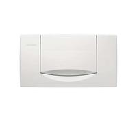 Plaque de fixation Geberit 200F, rinçage-arrêt-rinçage, 115.222., Coloris: blanc - 115.222.11.1