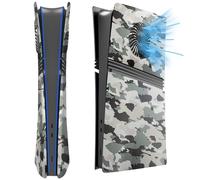 Plaques de façade pour PS5 Pro Digital Edition, coque latérale respirante en ABS personnalisée, version numérique, dissipation de la chaleur améliorée