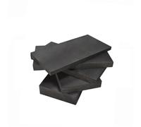 Plaques de feuille de Graphite de carbone 5 pièces for creusets d'impression-blocs de lingots carrés for gâteau en Graphite de carbone(50x50x1mm)