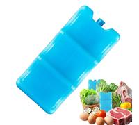Plaques de glacière réutilisables - Compactes et hygiéniques - Sans BPA - Pour l'extérieur - Accumulateur de refroidissement, élément de congélation, bloc froid pour les festivals, les événements
