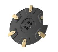 Plaques de Lames avancées for Tondeuse Robot/Tondeuse à Gazon Husqvarna Automower Aspire à 6 Lames, 18 pièces(Black-Lawn Mower)