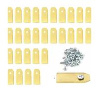 Plaques de Lames avancées for Tondeuse Robot/Tondeuse à Gazon Husqvarna Automower Aspire à 6 Lames, 18 pièces(GOLD-30PC)