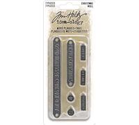 Plaques de mots + étiquettes Tim Holtz Idealogy