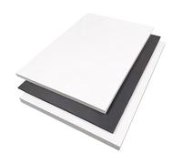 Plaques de mousse PVC blanche - Feuilles de polychlorure de vinyle de 15 mm for les loisirs créatifs, les présentations, les mariages et les projets scolaires - Lot de 3(1.5x40x60cm)