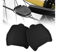 Plaques de Pédale DIPZO Compatibles avec Pédales Automatiques Shimano SPD-SL, Adaptateur pour Conversion en Pédales Plates, Léger, Antidérapant, Facile à Installer, Accessoires pour Vélo