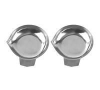 Plaques de pesée en acier inoxydable pour balance électronique, cuisine, pâtisserie, mesures précises, utilisation scientifique culinaire, plat de pesée