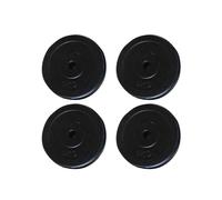 Plaques de poids 6 pcs 30 kg Béton plaque d’haltères vidaXL