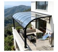 Plaques de Polycarbonate pour Toiture, Plaque de Toiture Résistante Intempéries Panneau PC Transparent 1 Mm pour Véranda, Serre, Abri Voiture, Couverture Terrasse(1.5x6m/4.92x19.68ft)