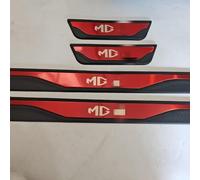 Plaques de Protection de Seuil de Porte Extérieure de Voiture pour mg4，Protections de Seuil de Porte, 4pcs