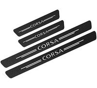 Plaques de Protection de Seuil de Porte Extérieure de Voiture pour Opel Corsa D B E，Protections de Seuil de Porte, 4pcs