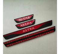 Plaques de Protection de Seuil de Porte Extérieure de Voiture pour Opel Vauxhall Astra 2010-2022，Protections de Seuil de Porte, 4pcs