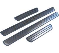 Plaques de Protection de Seuil de Porte Extérieure de Voiture pour Opel Vauxhall Corsa 2016-2021，Protections de Seuil de Porte, 4pcs