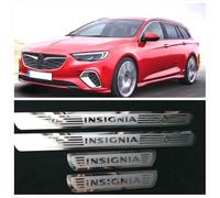Plaques de Protection de Seuil de Porte Extérieure de Voiture pour Vauxhall Opel Insignia 2013-2021，Protections de Seuil de Porte, 4pcs