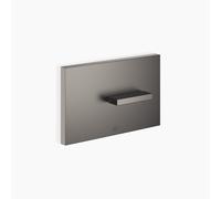 Plaques de recouvrement Dornbracht pour réservoirs de chasse WC-UP de la société TeCe, 12660979-99, Couleur: foncé Platine mat