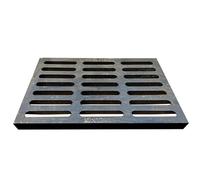 Plaques De Regard Carrées En Fonte, Couvercles De Drainage Extérieurs, Grilles De Caniveau Robustes, Adaptées Aux Allées Et Aux Trottoirs En Béton(14.9x19.6in)