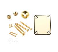 Plaques de renfort en métal - Boutons de sangle durables pour guitare - Accessoire de durabilité