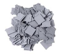 Plaques de Séparation de Bornes 100 Pièces Couvercle d'extrémité du Bornier monté sur Rail DIN PA66 à Haute Résistance, Déflecteur de Bloc de Séparation de Terminal sur Rail DIN