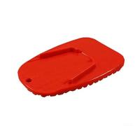 Plaques de support latérales de moto fabriquées en ABS pour une utilisation fiable sur des routes difficiles telles que le sable ou le terrain (rouge)