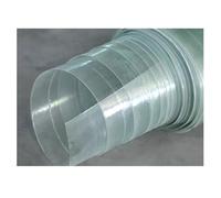 Plaques de toiture en Plastique, Panneau d'éclairage Naturel, découpable, auvent, Plaque en Polycarbonate, cloison Transparente, auvent, clôture (1 x 2 m / 3,28 x 6,56 pi)