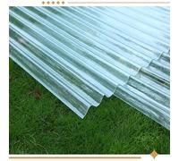 Plaques De Toiture En Plastique Transparent,Plaque Ondulées De 1mm,Imperméable/Anti-UV,Panneau De Revêtement De Toiture Isolant,Feuilles De Polycarbonate Ondulées,5Pcs-0.9x1.3m/35x51in