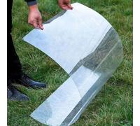 Plaques De Toiture En Polycarbonate,Feuille De Verre Acrylique Transparent,Panneaux De Remplacement En Plastique De 1mm,Feuille D'Éclairage Naturel,Couverture De Toit Imperméable Anti-UV