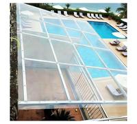 Plaques de Toiture en Polycarbonate Panneaux de Lumière pour Serre Panneaux Lumière Résistants Pluie pour Jardin, Maison, Couverture Toiture, Terrasses Extérieures(1.5x10m/4.92x32.8ft)