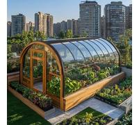 Plaques de toiture en polycarbonate pour serres - Panneaux transparents de 2 mm d'épaisseur pour supports de plantes d'extérieur, 80 x 700 cm