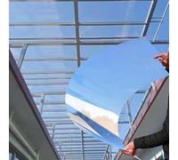 Plaques De Toiture En Polycarbonate Transparent,Panneaux De Toiture En Plastique Claire,Feuilles Isolation En Fibre De Verre,Faciles À Plier Et À Couper,Feuille D'Éclairage Serres Anti-UV,W×L-1.56x6m