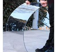 Plaques de toiture en polycarbonate transparent pour extérieur, protection UV et imperméable, idéal pour les serres et les auvents
