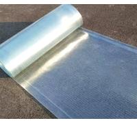 Plaques de Toiture Transparente en Polycarbonate 1 mm Plaque Souple pour Serre Tunnel de Culture Pergola Terrasse Jardin et Balcon(0.5m x 1m)