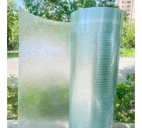 Plaques De Toiture Transparentes En Polycarbonate & Fibre De Verre - Anti-UV, Étanches, Pour Serres, Garages, Auvents Et Allées Couvertes(120cmx700cm(3.9x23ft))
