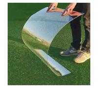 Plaques de Toiture Très Souple Feuilles Toiture Polycarbonate Panneau de Remplacement pour Serre Allées Entrepôts(1x10m)